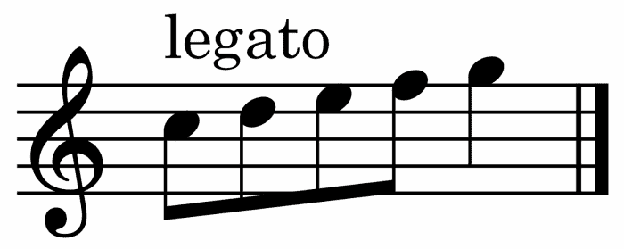 legato articulation in music