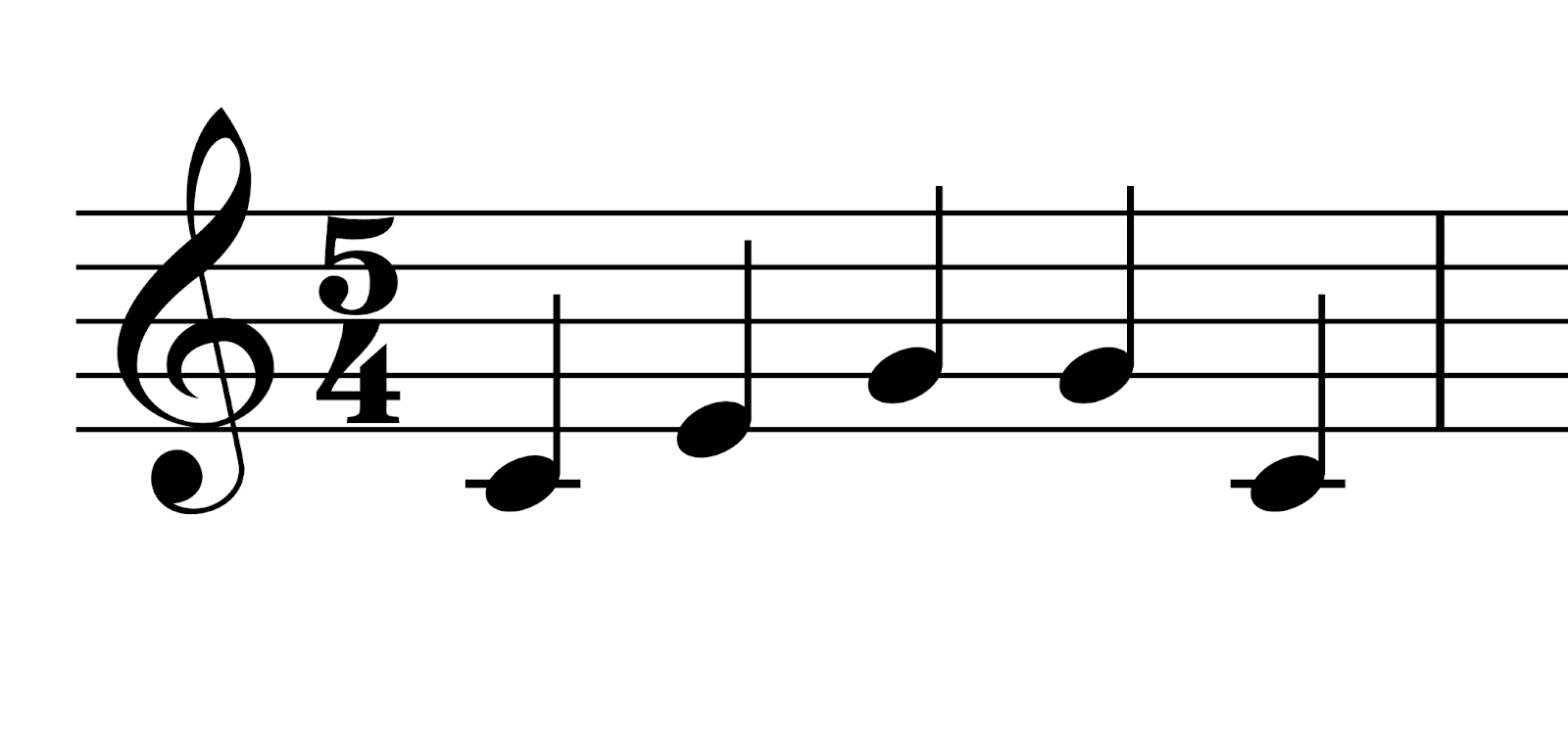 5/4 time signature