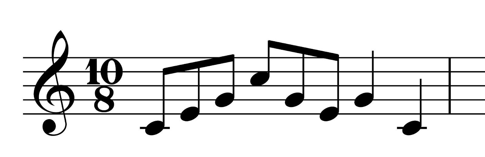 10/8 time signature