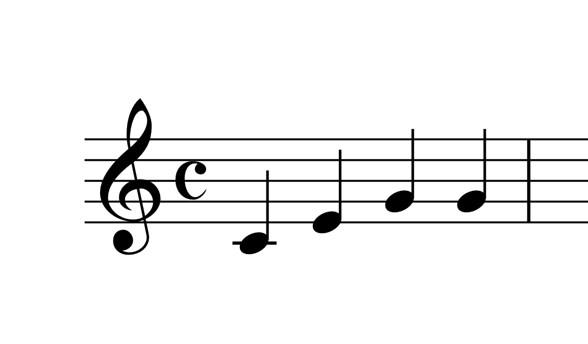 4/4 time signature