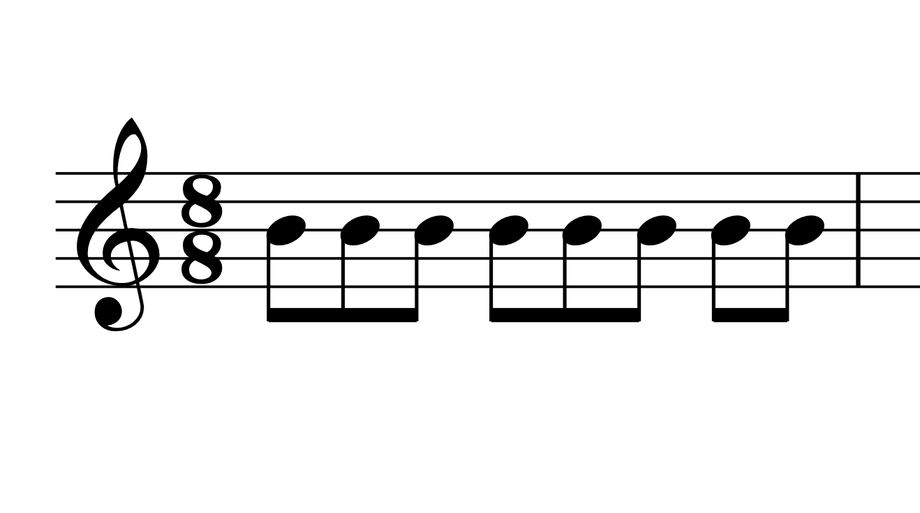 8/8 time signature