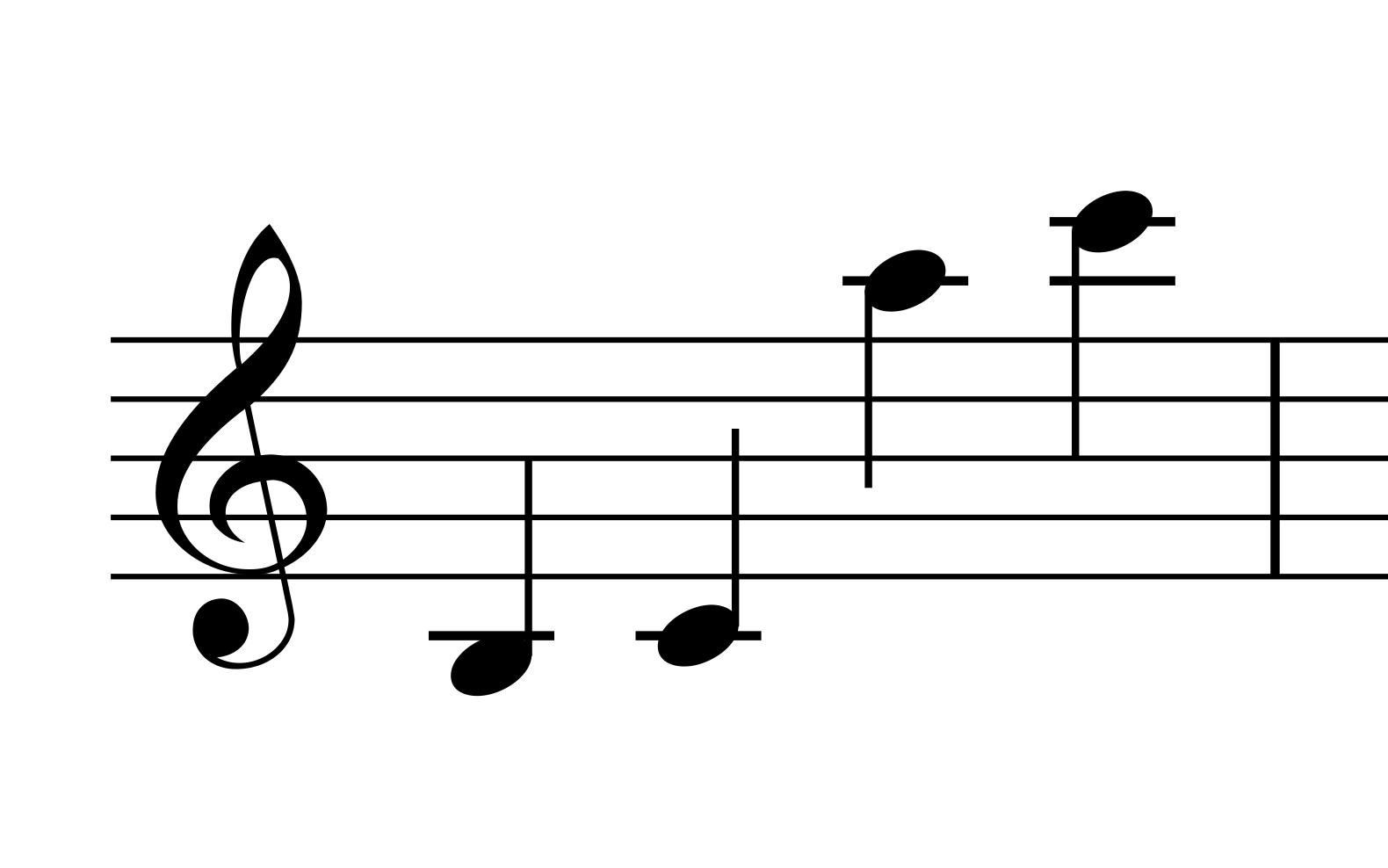 types of piano notes