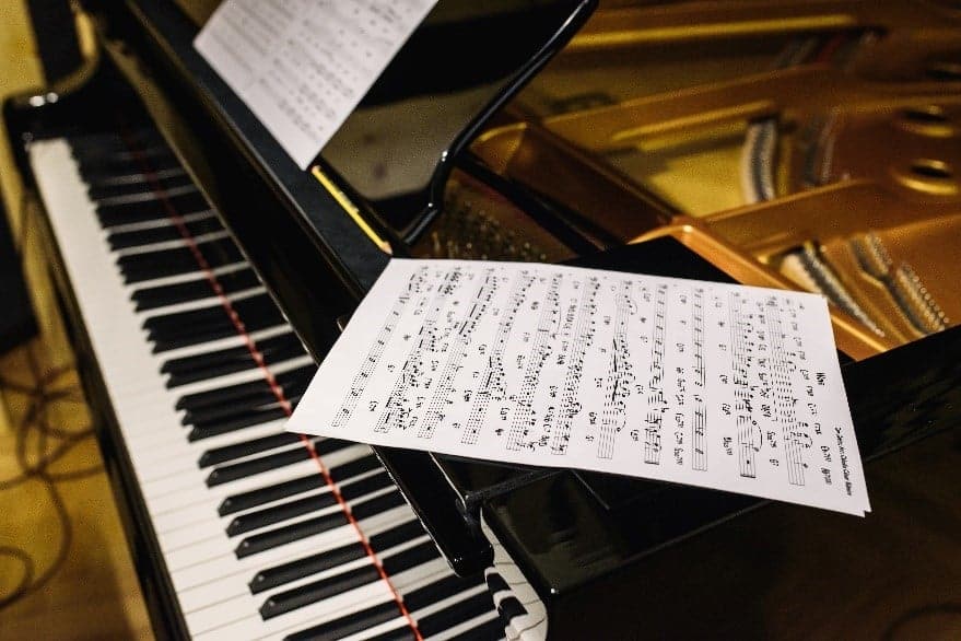 Piano sheets