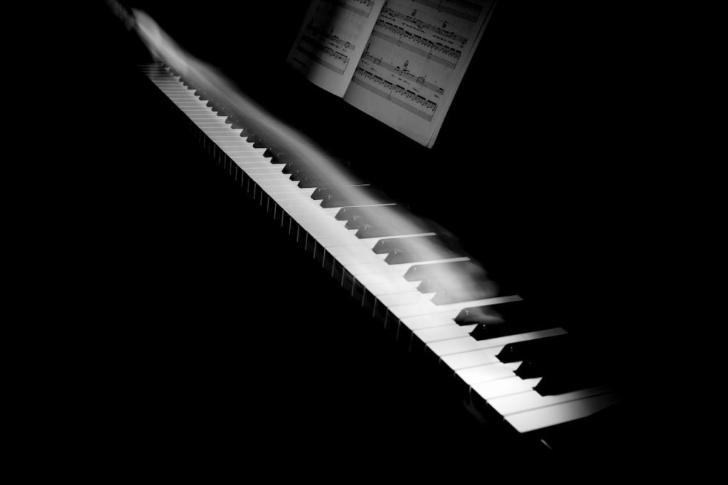 Pentatonic scale on piano