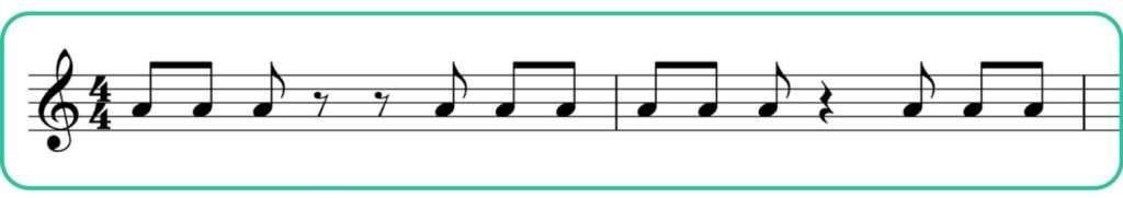 Grouping rest symbols